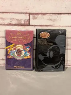 東京ディズニーランド メダリオンブック＋ポストカード 未開封含む