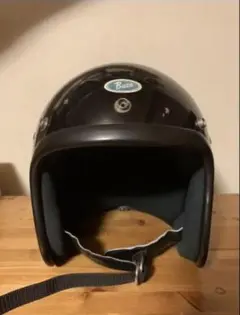 BUCO ヘルメット IC400 中古品 ビンテージ○70's BUCO IC400ジェットヘルメット紺○250402k8