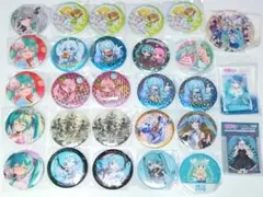 初音ミク ミクの日大感謝祭 ミクパ 2012 缶バッジ コンプリートセット