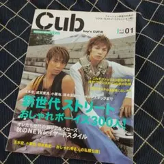 激レア　成宮寛貴&玉木宏表紙 平成雑誌Cub boys CUTiE秋号Vol.1