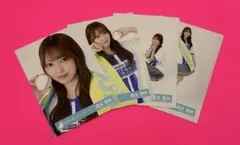 宮地すみれ 日向坂46 生写真 横浜DeNAベイスターズユニフォーム コンプ