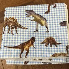 恐竜柄 キルティング生地 50×110