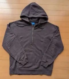 ハーフジップパーカー パーカー