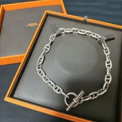 超希少【新品未開封】エルメス シェーヌダンクル ネックレス GM31 コマ 2025年最新】シェーヌダンクル gm 29の人気アイテム - メルカリ