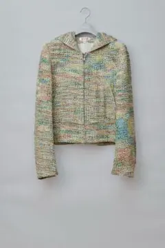MASU CANDY TWEED ZIP-UP HOODIE SIZE 48 - メルカリ