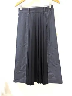 S'YTE オーガニックコットン ワッシャー ラップキュロットパンツ 26SS