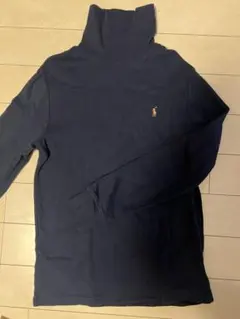 POLO RALPH LAUREN ネイビータートルネック