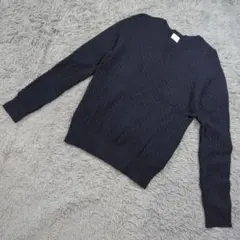 ★b1604 URBANRESEARCH DOORS【M】ケーブルニットセーター