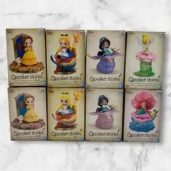 Qposket storiesディズニー プリンセス 8個セット フィギュア