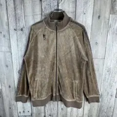 PEAKABOO SURF ベロア ラグラン ジャージ トラックジャケット L