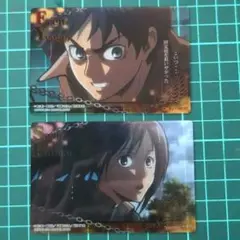 【現品限り】進撃の巨人 クリアカード