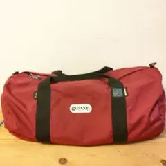 【即納・美品】アウトドア 赤 ナイロン 旅行バッグ