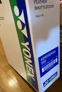 YONEX エアロセンサ500 シャトル　３番　１箱10本セット　ヨネックス