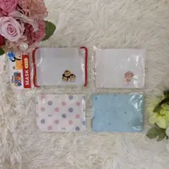 新品 未開封⭐️ディズニー等❤️ガーゼマスク 4枚セット売りのサムネイル
