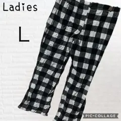 2633 ☆ レディース　パンツ　ズボン　カジュアルパンツ　古着　部屋着