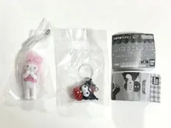 ミニチュアチャーム ライブキャラクター マイメロディ いちごめじるし クロミ