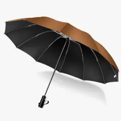 折りたたみ傘⭐️【超大サイズ・12本骨】 ワンタッチ自動開閉 メンズ傘 大きい