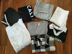 H＆M◆レディーストップス＆パンツ8点セット