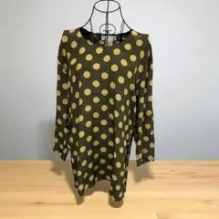 ESCADA シルク ドット柄ブラウス 36サイズ