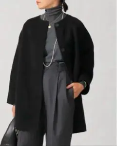 2025年最新】victorianリバーロングノーカラーコートの人気
