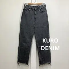 カレンソロジー& RC ブラック 36 ワイドルーズデニム - メルカリ