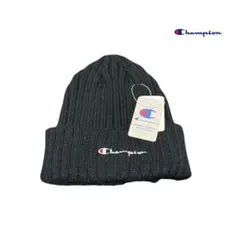 K.Nかずや様 新品タグ付き Champion ブラック ニット帽 ブラック
