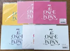TWICE FCオンラインくじ 7thアニバーサリー F賞 招待状風フォトカード