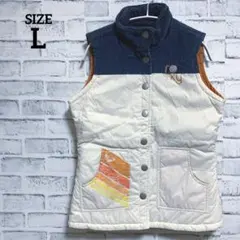 【ROXY】ロキシー　キルティング　ベスト