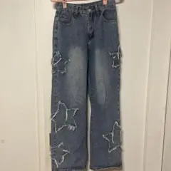 ワイドレッグデニム