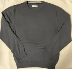 ORIHICA グレー クルーネックニット Mサイズ