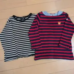COMME CA ISM 長袖カットソー 90サイズ　ミキハウス　ロンT