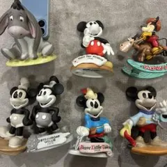 ディズニー公式フィギュアセット　陶器　ヴィンテージ