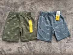 pekkle ショートパンツ2枚セット