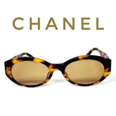 CHANEL サングラス べっ甲柄 ココマークリボン - メルカリ