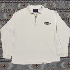 90s RIP CURLリップカール　ハーフジップ長袖シャツ　希少