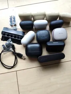 まとめ売り ジャンク品】SONYワイヤレスイヤホン 計12点＋充電ケース1