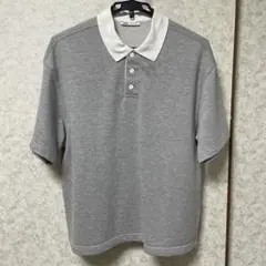 Zara ポロシャツ　スエット生地 M