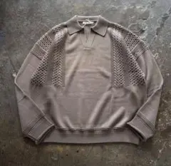 24AW YASHIKI ヤシキ Hatsuyuki Skipper Knitのサムネイル