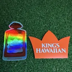 【希少品】Kings Hawaiian ステッカー【非売品】2枚