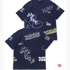 r*6様 【新品未使用】XLARGE グラフィックTシャツ Mサイズ ネイビー