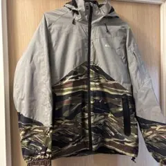 Quiksilver マウンテンパーカー グレー/迷彩のサムネイル
