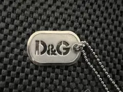 S*5様 週末限定価格✨廃盤版✨ドルチェアンドガッバーナ　D&G ドッグタグ ネ
