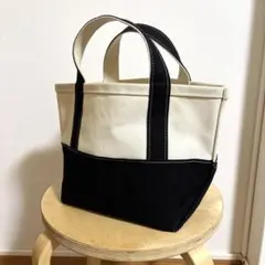 クーコ　キャンバストートバッグ　ブラック