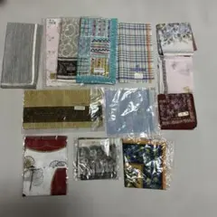 ブランドハンカチ まとめ売り 14点セット