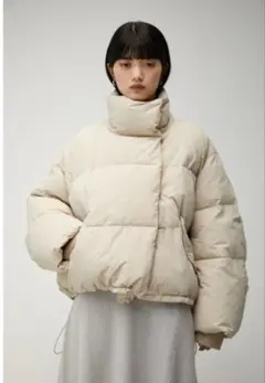 AZUL BY MOUSSY BIG COLLAR PADDED COAT