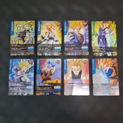 ドラゴンボールZ データカードダス 9枚セット　ゴールドカードコンプリートセット ドラゴンボールZ データカードダス 9枚セット ゴールドカード