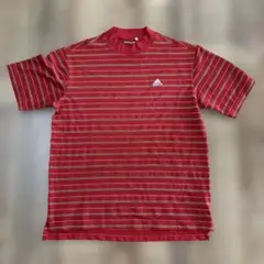 adidas CLIMACOOL M 赤 ボーダー アディダス ゴルフ