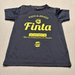 Finta サッカーウェア 黒　黄　半袖　150のサムネイル