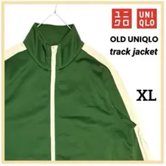 UNIQLO 錦織モデル　フルジップジャージ　M トラックジャケット UNIQLO - 90s Y2K オールドユニクロ 紺タグ トラックジャケット