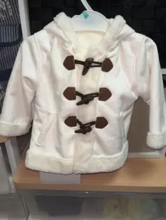 処分予定！お値下げ！Comme ça ism フリースコート 白